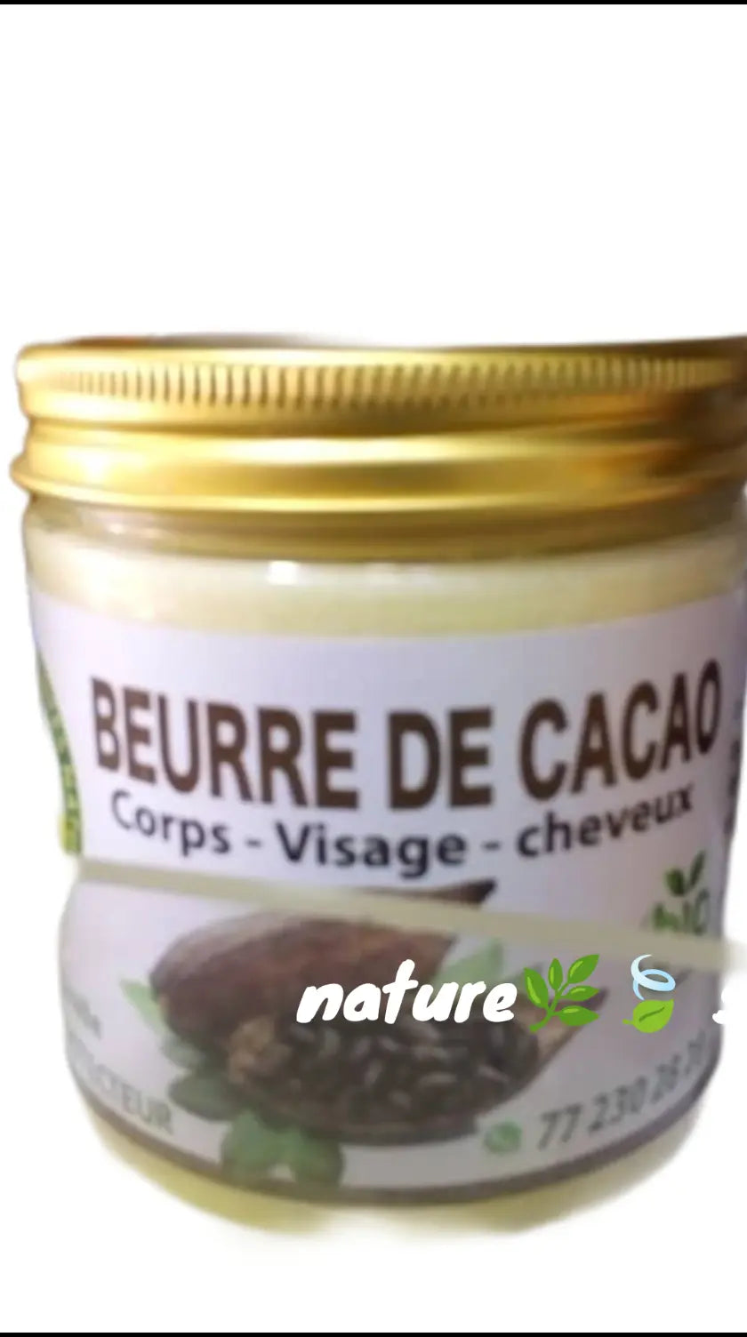 Beurre de Cacao Naturel – Corps • Visage • Cheveux