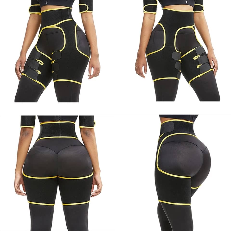 Ceinture Gainante 3-en-1 – Taille, Fesses et Cuisses