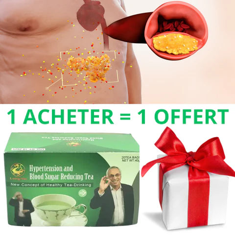 Thé Réducteur Anti-Hypertension et Glycémie - 2G X20 Sachets