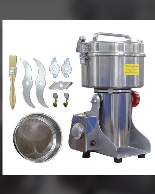 Moulin Électrique Multifonction en Acier Inoxydable – Haute Vitesse