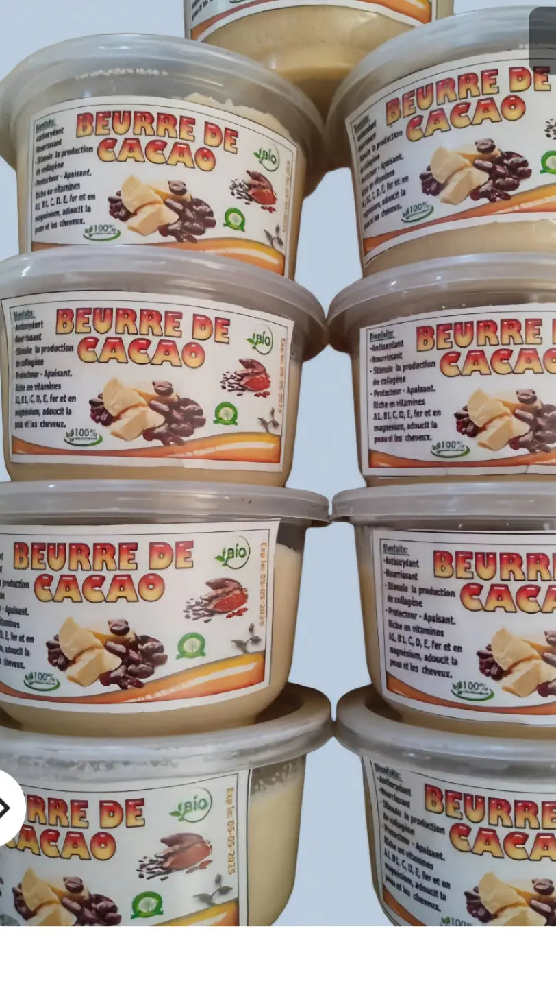 Beurre de Cacao 100% Naturel - Bio