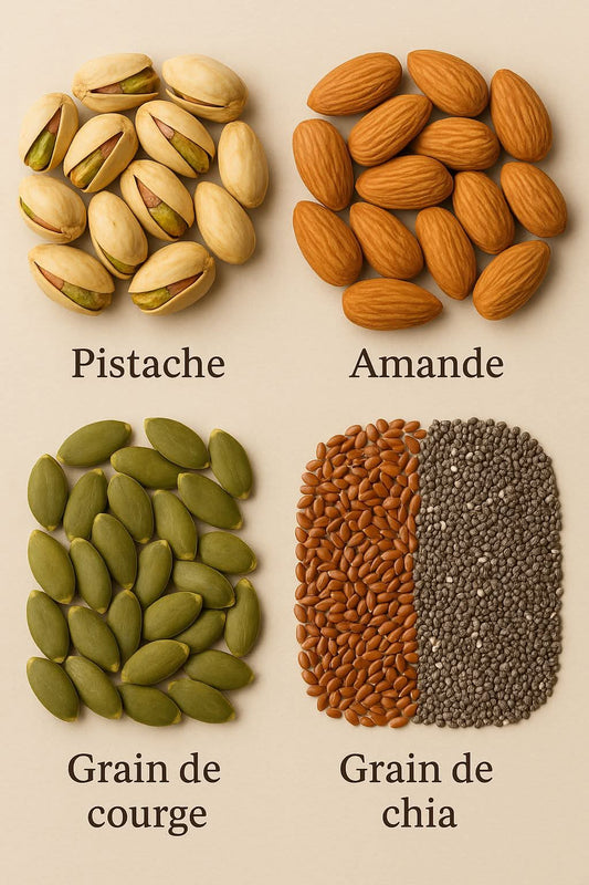 Mélange de fruits secs et graines nutritives